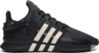 Кроссовки Adidas Undefeated x EQT ADV Support 'Black', черный