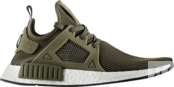 Кроссовки Adidas NMD_XR1 Primeknit 'Olive Cargo', зеленый S32217 | Green фото 1