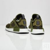 Кроссовки Adidas NMD_XR1 Primeknit 'Olive Cargo', зеленый S32217 | Green фото 3