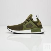 Кроссовки Adidas NMD_XR1 Primeknit 'Olive Cargo', зеленый S32217 | Green фото 4