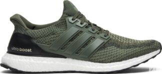 Кроссовки Adidas UltraBoost 2.0 'Olive', зеленый