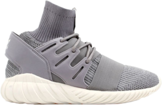 Кроссовки Adidas Tubular Doom Primeknit 'Medium Solid Grey', серый