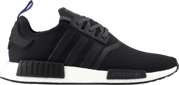 Кроссовки Adidas NMD_R1 'Blue Tab', черный S31515 | Black фото 1