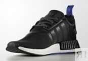 Кроссовки Adidas NMD_R1 'Blue Tab', черный S31515 | Black фото 2