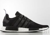 Кроссовки Adidas NMD_R1 'Blue Tab', черный S31515 | Black фото 3