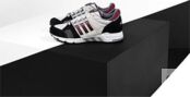 Кроссовки Adidas Footpatrol x EQT Running Cushion 93 'Clear Grey Red', серы S80568 | Grey фото 2