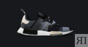 Кроссовки Adidas NMD_R1 'Black Camo', черный S79163 | Black фото 3