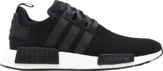 Кроссовки Adidas NMD_R1 'Black Wool', черный