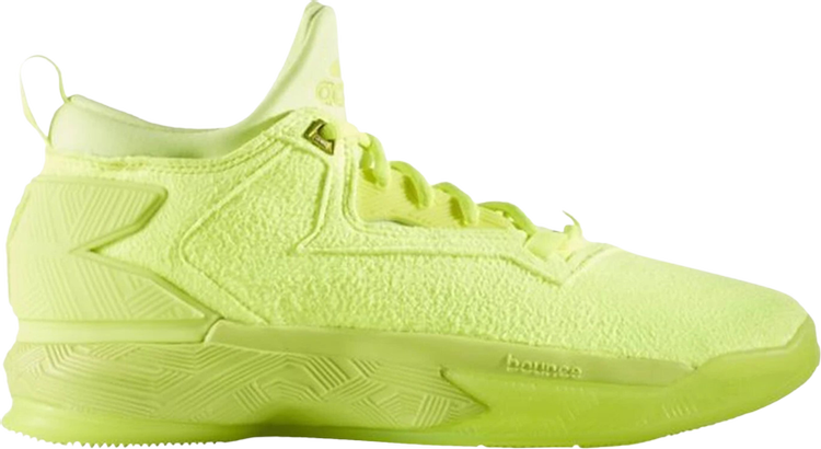 Кроссовки Adidas D Lillard 2 'Tennis Ball', желтый B42716 | Yellow фото 1