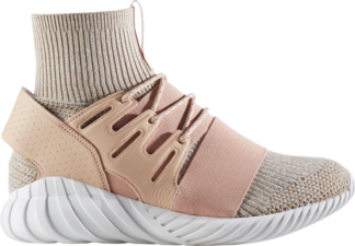 Кроссовки Adidas Tubular Doom Primeknit 'St Pale Nude', загар