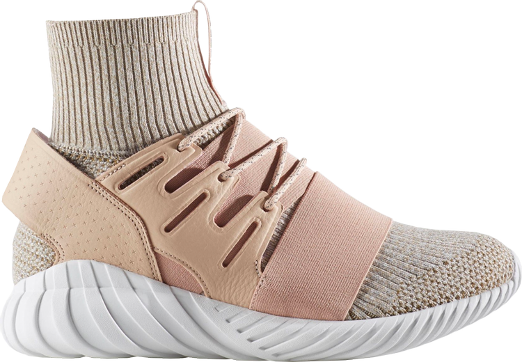 Кроссовки Adidas Tubular Doom Primeknit 'St Pale Nude', загар BB2390 | Tan фото 1