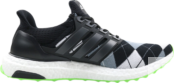 Кроссовки Adidas Kris Van Assche x UltraBoost 'Green', черный S74545 | Black фото 1