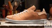 Кроссовки Adidas Stan Smith 'Horween Leather', загар Q16513 | Tan фото 3