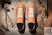 Кроссовки Adidas Stan Smith 'Horween Leather', загар Q16513 | Tan фото 5