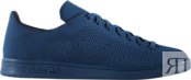 Кроссовки Adidas Stan Smith Primeknit 'Tech Steel', синий S80067 | Blue фото 1