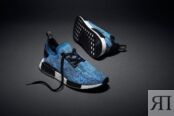 Кроссовки Adidas NMD_R1 'Blue Camo', синий BA8598 | Blue фото 3