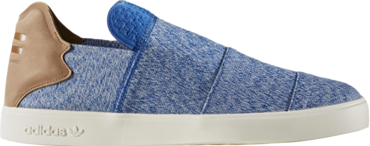 Кроссовки Adidas Pharrell Williams x Elastic Slip-On 'EQT Blue', синий AQ5782 | Blue фото 1