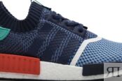 Кроссовки Adidas Packer x NMD_R1 PK 'Packers', синий BB5051 | Blue фото 2