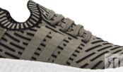 Кроссовки Adidas NMD_R2 Primeknit 'Trace Cargo', зеленый BA7198 | Green фото 2