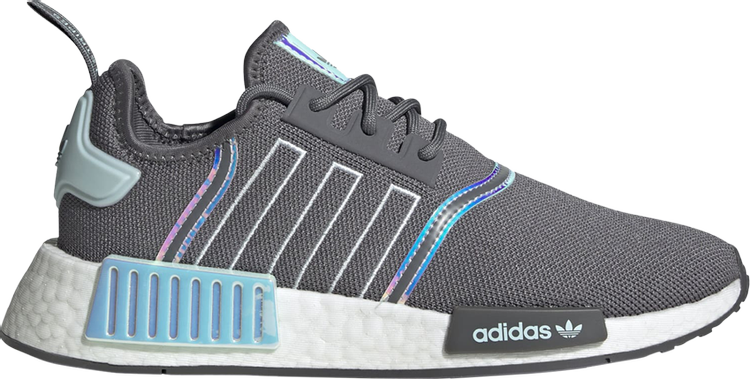 Кроссовки Adidas Wmns NMD_R1 'Grey Iridescent', серый GW9472 | Grey фото 1