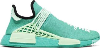 Кроссовки Adidas Pharrell x NMD Human Race 'Core Green', зеленый