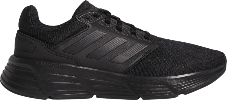 Кроссовки Adidas Wmns Galaxy 6 'Triple Black', черный GW4131 | Black фото 1