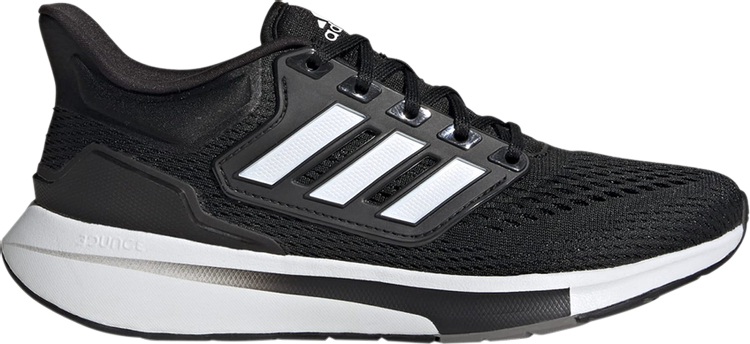 Кроссовки Adidas Wmns EQ21 Run 'Black White Grey', черный GY2207 | Black фото 1