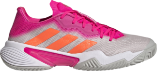 Кроссовки Adidas Wmns Barricade 'Grey Team Shock Pink', серый