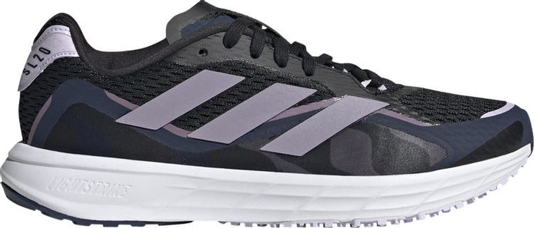 Кроссовки Adidas Marimekko x Wmns SL20 'Black Matte Purple Metallic', черны GZ4797 | Black фото 1