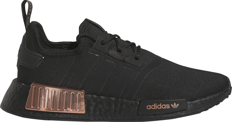 Кроссовки Adidas Wmns NMD_R1 'Black Rose Gold Metallic', черный HQ7104 | Black фото 1