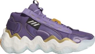 Кроссовки Adidas Candace Parker x Wmns Exhibit B Mid 'Tech Purple', фиолето