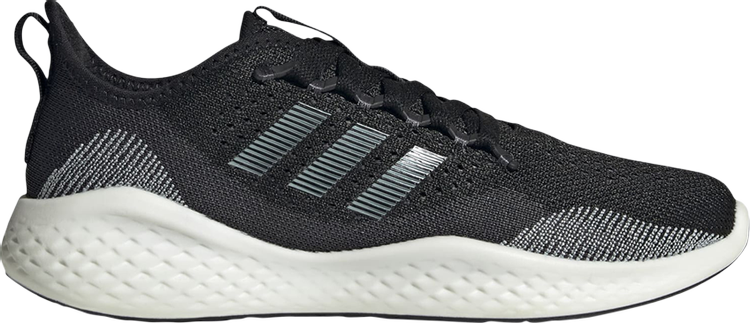 Кроссовки Adidas Wmns Fluidflow 2.0 'Black Magic Grey Metallic', черный GX8286 | Black фото 1