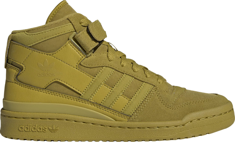 Кроссовки Adidas Wmns Forum Mid 'Pulse Olive', зеленый GY9518 | Green фото 1