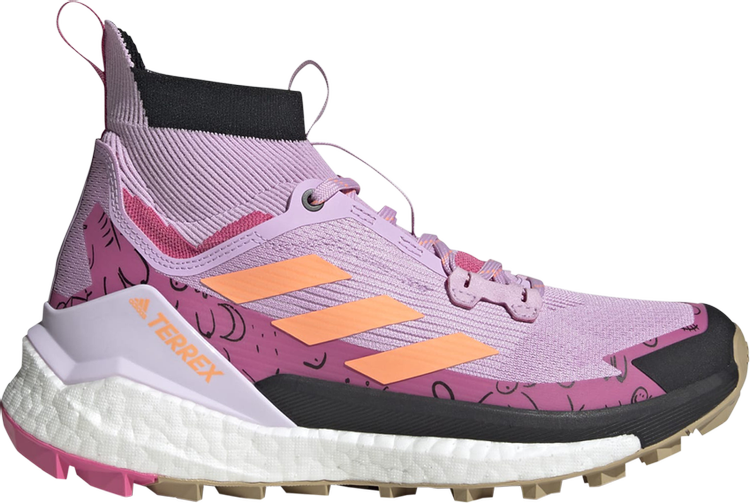 Ботинки Adidas Wmns Terrex Free Hiker 2 'Breast Cancer Awareness', фиолетов GZ0688 | Purple фото 1