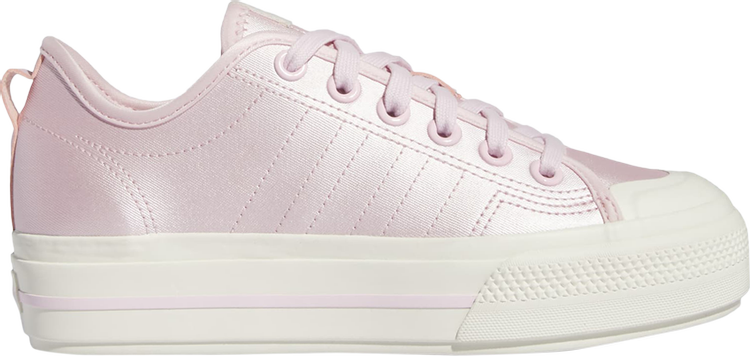 Кроссовки Adidas Wmns Nizza RF Platform 'Clear Pink White', розовый