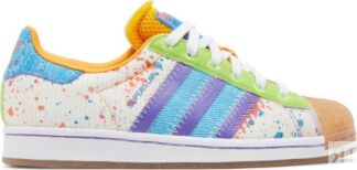 Кроссовки Adidas S.E.E.D x Wmns Superstar G20 CM 201 'Paint Splattered', ор