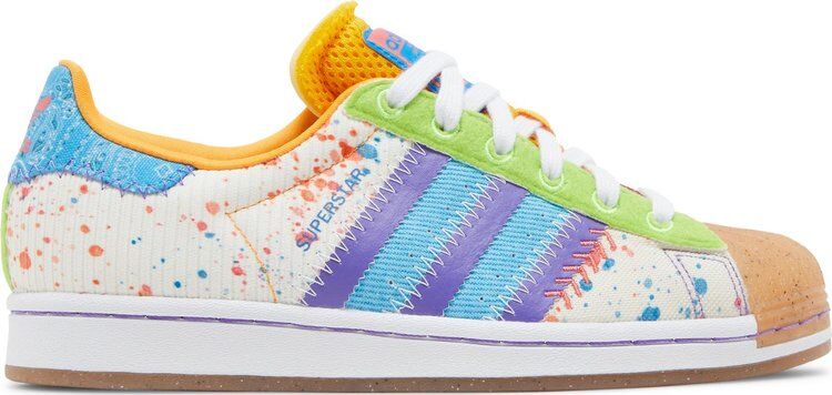 Кроссовки Adidas S.E.E.D x Wmns Superstar G20 CM 201 'Paint Splattered', ор GX2235 | Orange фото 1