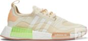 Кроссовки Adidas Wmns NMD_R1 'Wonder White Signal Green', кремовый GZ9281 | Cream фото 1