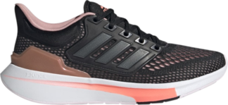 Кроссовки Adidas Wmns EQ21 Run 'Black Wonder Mauve', черный