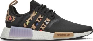 Кроссовки Adidas Wmns NMD R1, черный/леопардовый