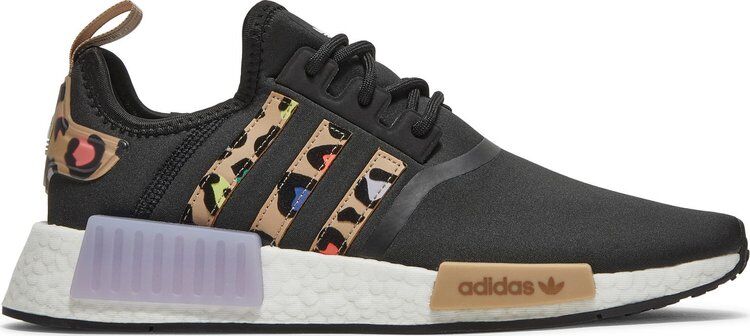 Кроссовки Adidas Wmns NMD R1, черный/леопардовый H00670 | Black фото 1