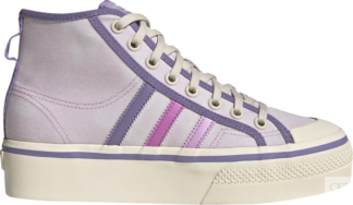 Кроссовки Adidas Wmns Nizza Platform Mid 'Almost Pink Pulse Lilac', розовый