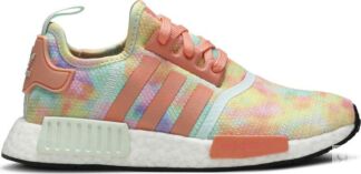 Кроссовки Adidas Wmns NMD_R1 'Tie-Dye', розовый