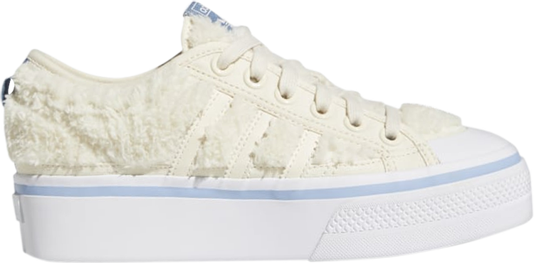 Кроссовки Adidas Wmns Nizza Platform 'Wonder White', кремовый H02698 | Cream фото 1