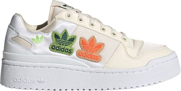 Кроссовки Adidas Wmns Forum Bold 'Embroidered Trefoils', кремовый H05116 | Cream фото 1