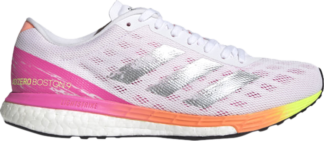 Кроссовки Adidas Wmns Adizero Boston 9 'White Screaming Pink', розовый