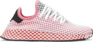 Кроссовки Adidas Wmns Deerupt 'Black Pink Rose', черный