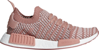 Кроссовки Adidas Wmns NMD_R1 STLT Primeknit 'Ash Pink', розовый