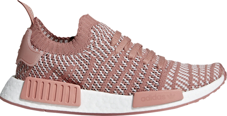 Кроссовки Adidas Wmns NMD_R1 STLT Primeknit 'Ash Pink', розовый CQ2028 | Pink фото 1