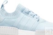 Кроссовки Adidas Wmns NMD_R1 Primeknit 'France', синий BY8763 | Blue фото 2